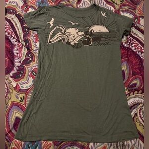 O'Neill Women's Olive Graphic Tee